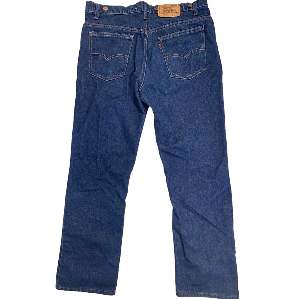 🎉 HP! ❤️ Vintage Orange Tab Levi’s w/ Suspender Buttons - Picture 2 of 8